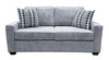 Nordel Fabric Condo Sofa Hindman Grey