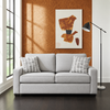 Nordel Fabric Condo Sofa Hindman Grey