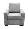 Nordel Fabric Chair Hindman Grey