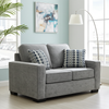 Nordel Fabric Loveseat Hindman Grey