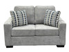 Nordel Fabric Twin Sofa Bed  Hindman Grey