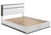 ALICE Storage Queen Bed Frame White