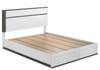 ALICE Storage King Bed Frame White