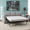 Flash Fabric Queen Sofa Bed Grey