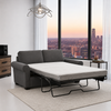 Flash Fabric Reversible Sectional Queen Sofa Bed