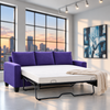 Arora Fabric Reversible Sectional Sofa Bed