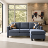 Barkley Fabric Reversible Sectional