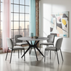 Lilly 5 Piece Dining Set Grey