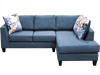 Lisa Fabric RHF Sectional