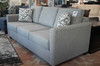 CLEARANCE - Amara Fabric Sofa - Sugarshack Platinum