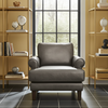 Dawn Genuine Leather Chair Grey