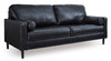 Roy Genuine Leather Sofa Onyx