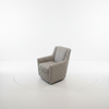 Clearance - Park Fabric Swivel Chair Greystone