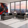 Denis Fabric Loveseat