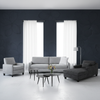 Denis Fabric Chaise