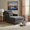 Denis Fabric Chaise