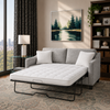 Denis Fabric  Double Sofa Bed