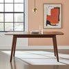 Rome Butterfly Leaf Extension Dining Table Walnut