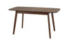 Rome Butterfly Leaf Extension Dining Table Walnut