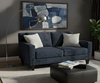 Bellevue Fabric Double Sofa Bed