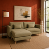Saint Fabric LHF Condo Sectional