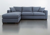Oneil Fabric Left Hand Facing - Condo Sectional Slate