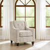Natalie Fabric Accent Chair Ivory