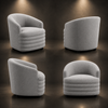 Sylvie Fabric Accent Chair