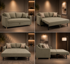Sigma Fabric Queen Sofa Bed