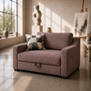 Sigma Fabric Twin Sofa Bed