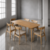 Rory Dining Table Light Walnut