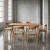 Rory Dining Table Light Walnut