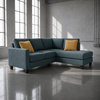 Planet Double Sofa Bed with Right Hand Facing  Chaise-Return
