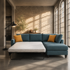 Planet Double Sofa Bed with Right Hand Facing  Chaise-Return