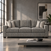 Nordel Fabric Queen Sofa Bed Prospect Smoke