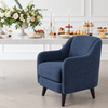 Anika Fabric Accent Chair Indigo
