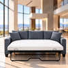 Arora Fabric Reversible Sectional Sofa Bed