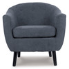 Jude Fabric Chair Blue 