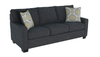 Rex Double Sofa Bed Charcoal