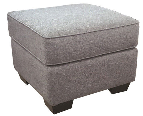 Rex Grey Ottoman