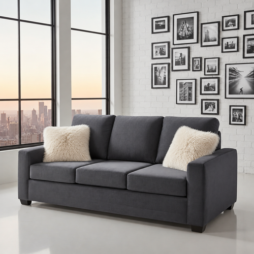 Ledron Fabric Queen Sofa Bed