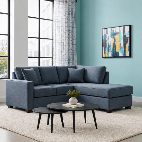 Remi Fabric Right Hand Facing Sectional