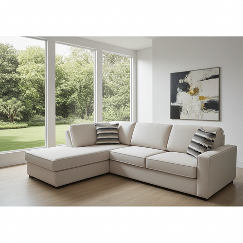 Remi Fabric Left Hand Facing - Condo Sectional