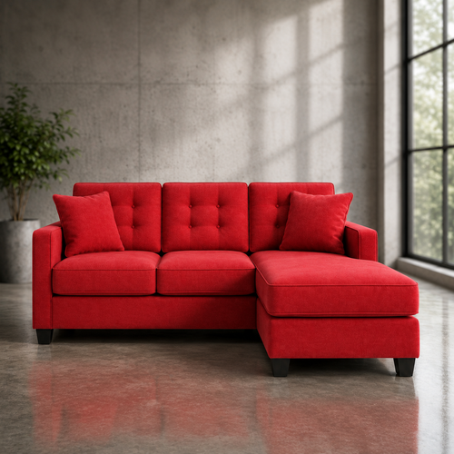 Yale Fabric Reversible Sectional