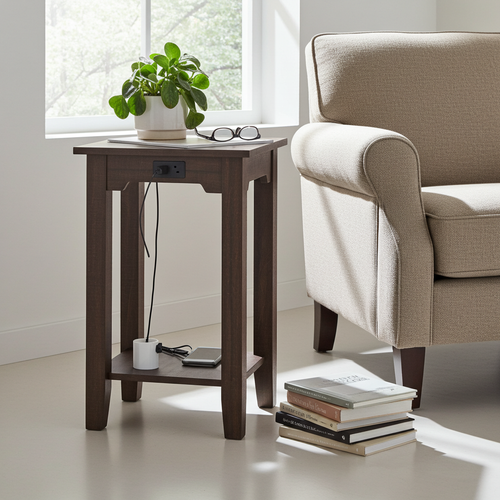 Camy Brown Side Table