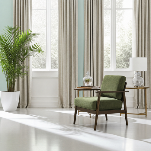 Baxter Accent Chair Olive