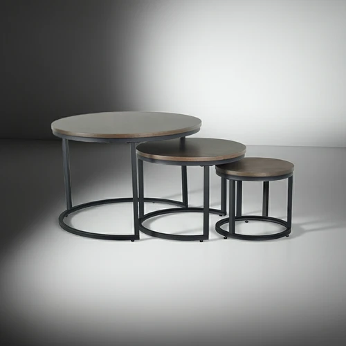 Modern Match Nesting Tables Grey