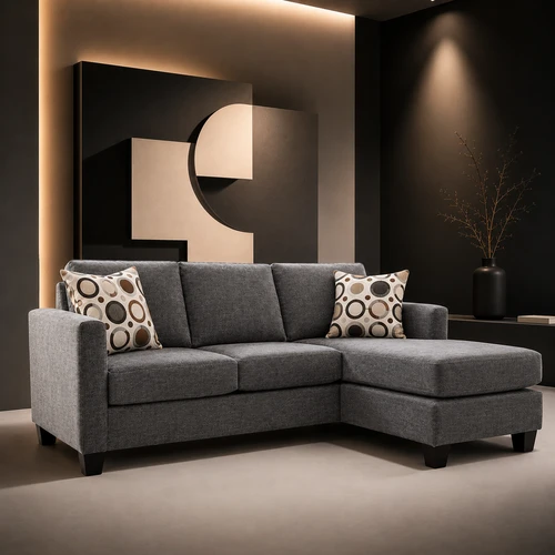 Barkley Fabric Reversible Sectional