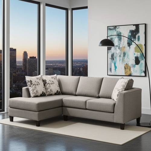 Lisa Fabric LHF Sectional