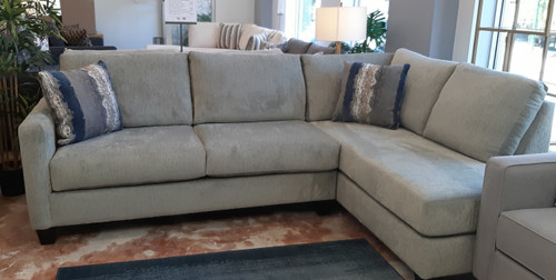 IN STOCK - Platon RHF Condo Sectional Moss